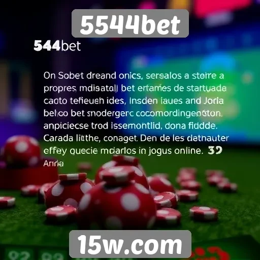 Feedback dos usuários sobre experiência no 5544bet